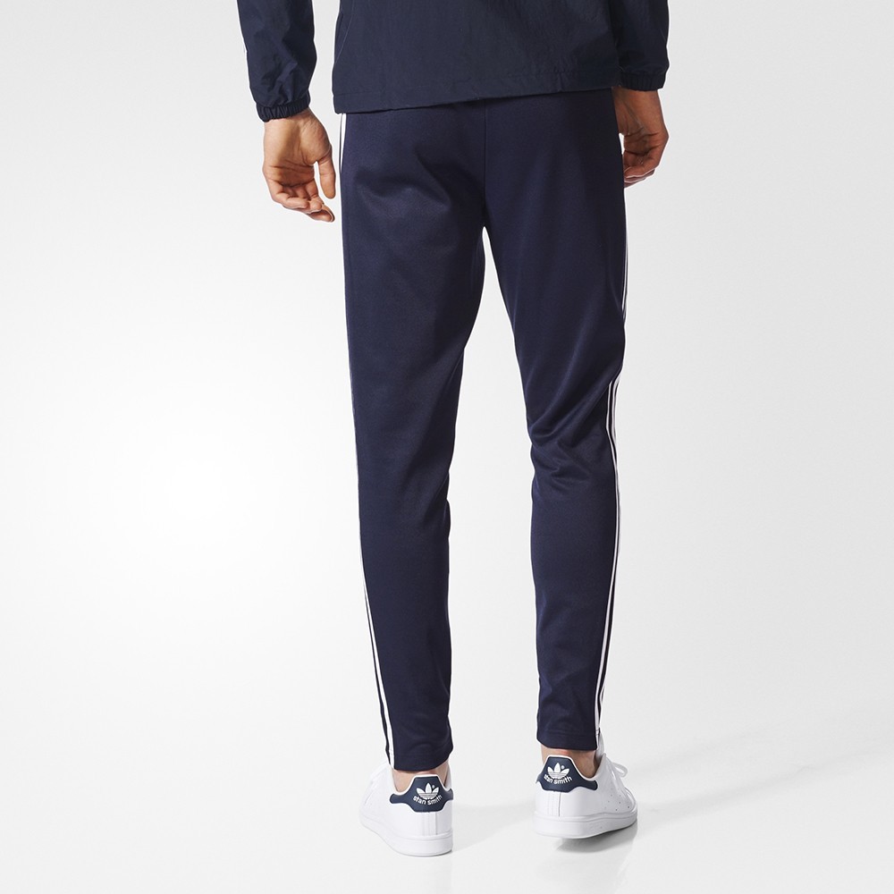 Adidas originals beckenbauer Dobladillo abierto los pantalones de la pista Streetwear Adidas originals beckenbauer Dobladillo abierto los pantalones de la pista Streetwear