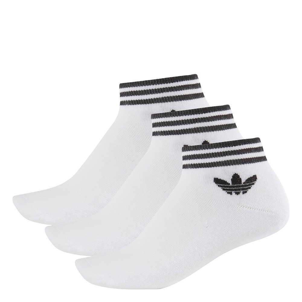 adidas originals - Trefoil Ankle Socks 3 Pairs - Streetwear