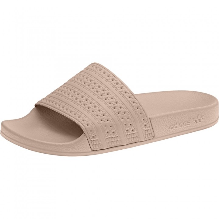 adidas adilette slides tan