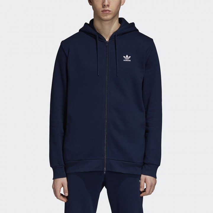 adidas trefoil fleece hoodie