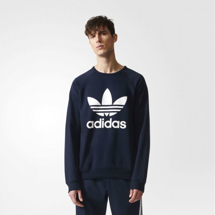 adidas originals trefoil sweatshirt