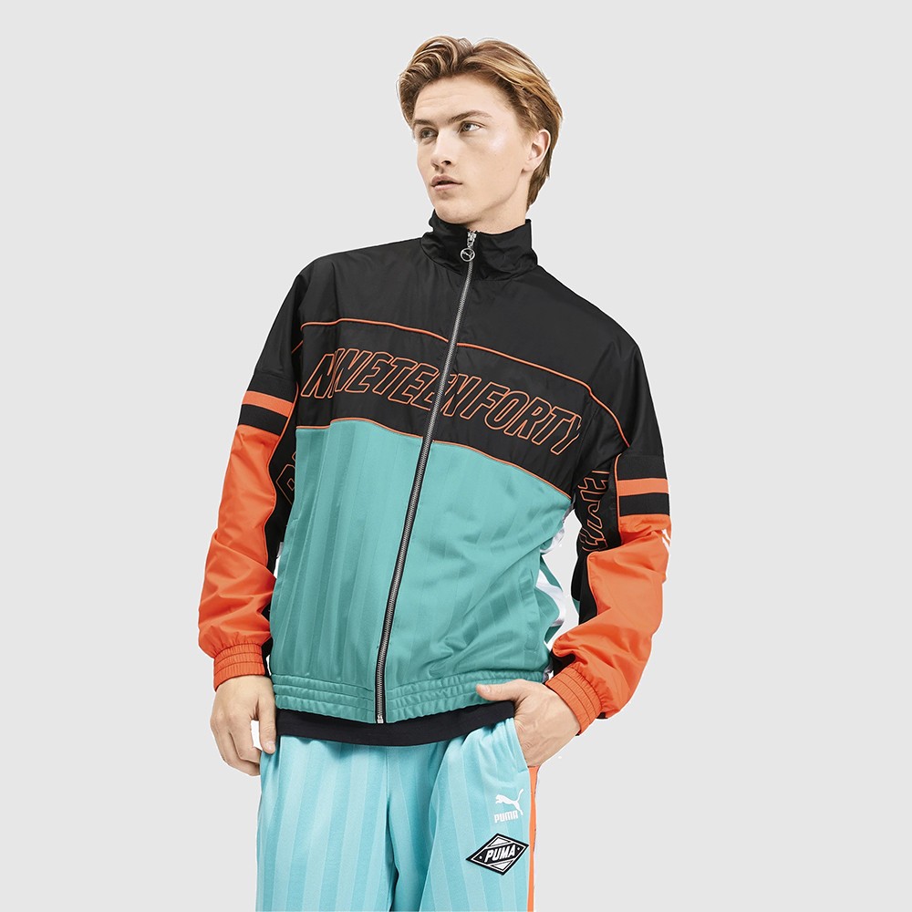 orange puma jacket
