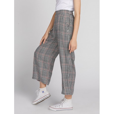 Volcom - FAD FRIEND PANTS BLACK PLAID 2