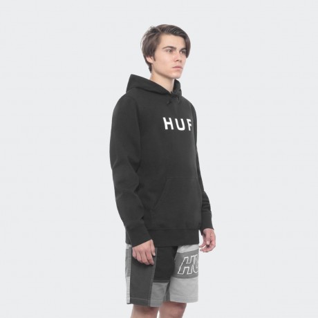 HUF - OG LOGO PULLOVER HOODIE BLACK 2