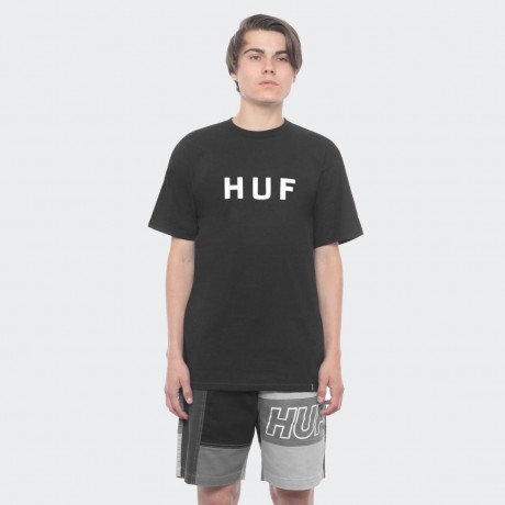 HUF - OG LOGO TEE BLACK