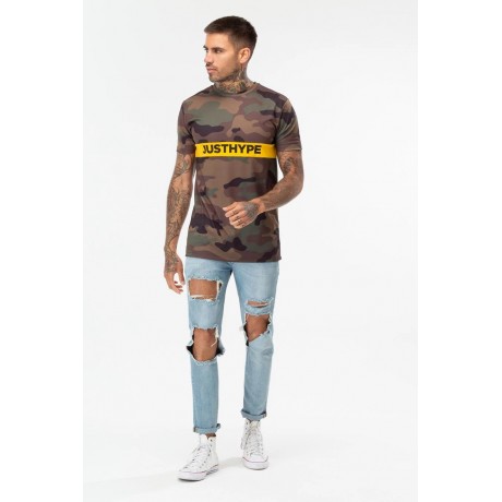 Just Hype - CAMO JH STRIPE MEN'S T-SHIRT 2
