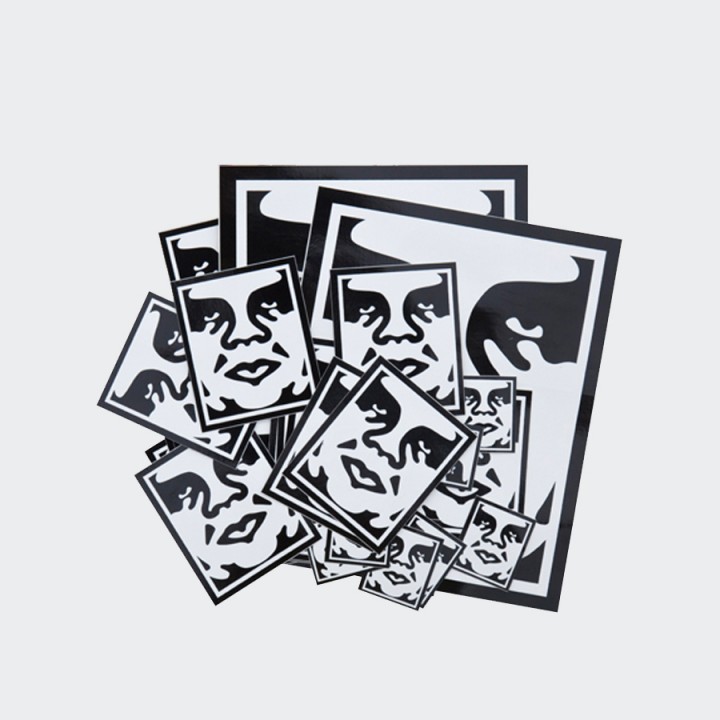OBEY - Sticker Pack 2 Selection of OBEY Icon Face stickers