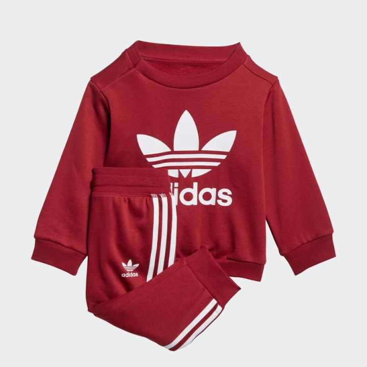 trefoil crew track suit