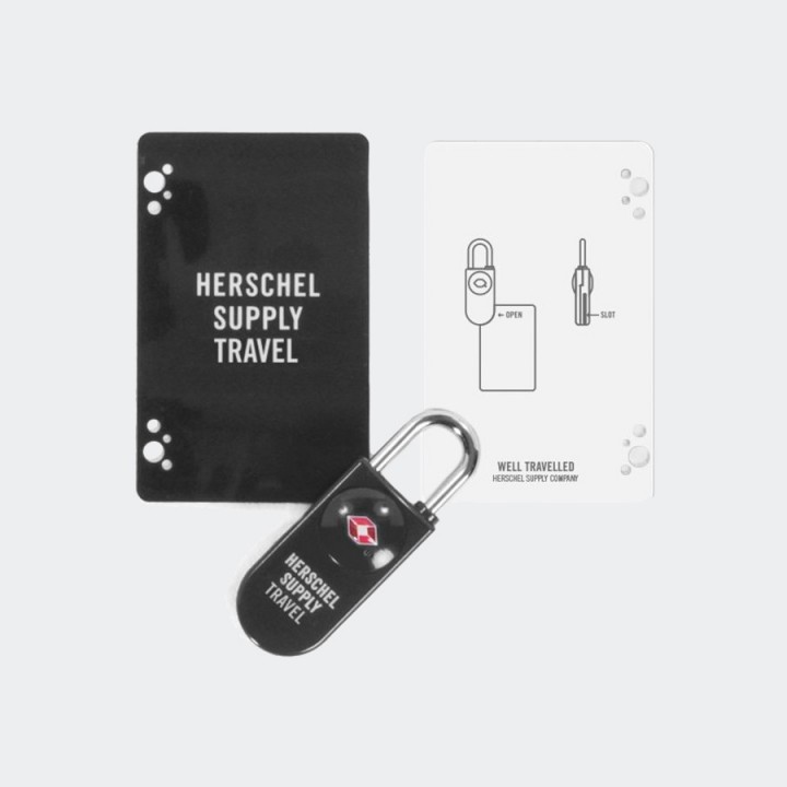 Herschel - TSA Card Lock Black