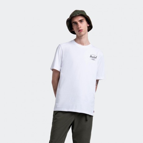 Herschel - Classic Logo Tee White