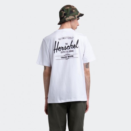 Herschel - Classic Logo Tee White 2