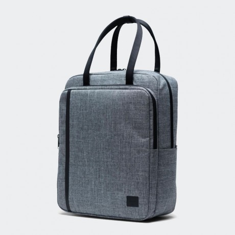 Herschel - Travel Tote Raven Crosshatch 2
