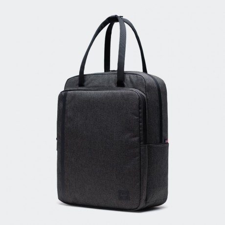 Herschel -  Travel Tote Black Crosshatch 2