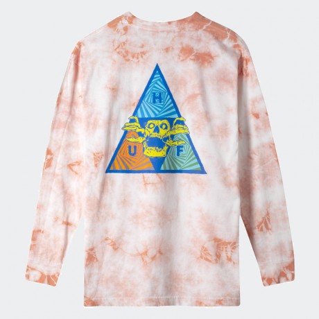 HUF  - ACID SKULL TRIPLE TRIANGLE LONG SLEEVE T-SHIRT 2