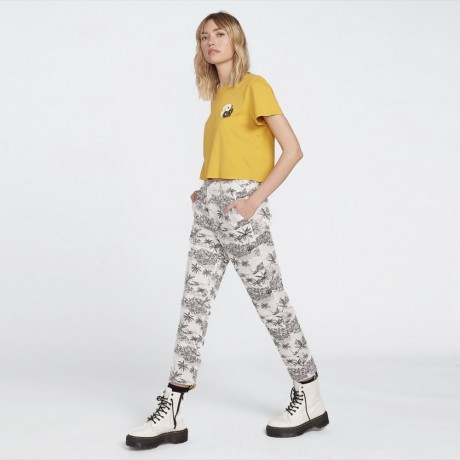 Volcom - FROCHICKIE HIGHRISE PANT STAR WHITE