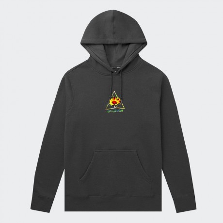 HUF - COME DOWN TT P/O HOODIE BLACK