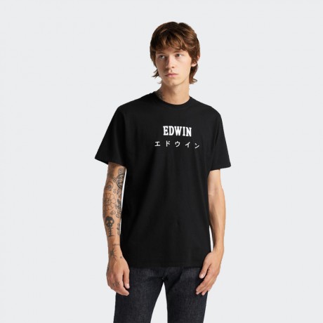 EDWIN - Edwin Japan T-Shirt Black