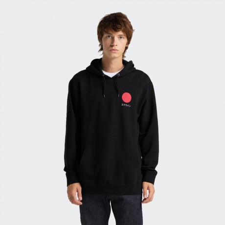 EDWIN - JAPANESE SUN HOODIE SWEAT BLACK