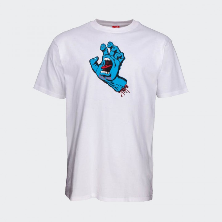 Santa Cruz - Screaming Hand T-Shirt White