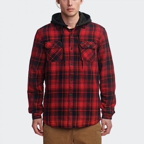 GLOBE - Alford III LS Shirt Oxblood