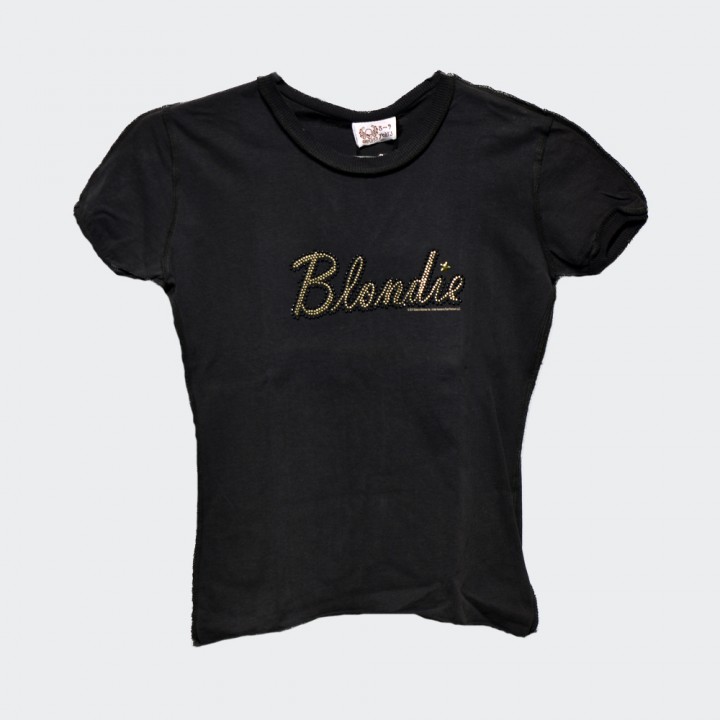 Amplified - Kids Blondie Diamante T-shirt
