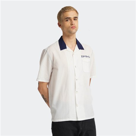 EDWIN  - KATAKANA CREW SHIRT SS WHITE