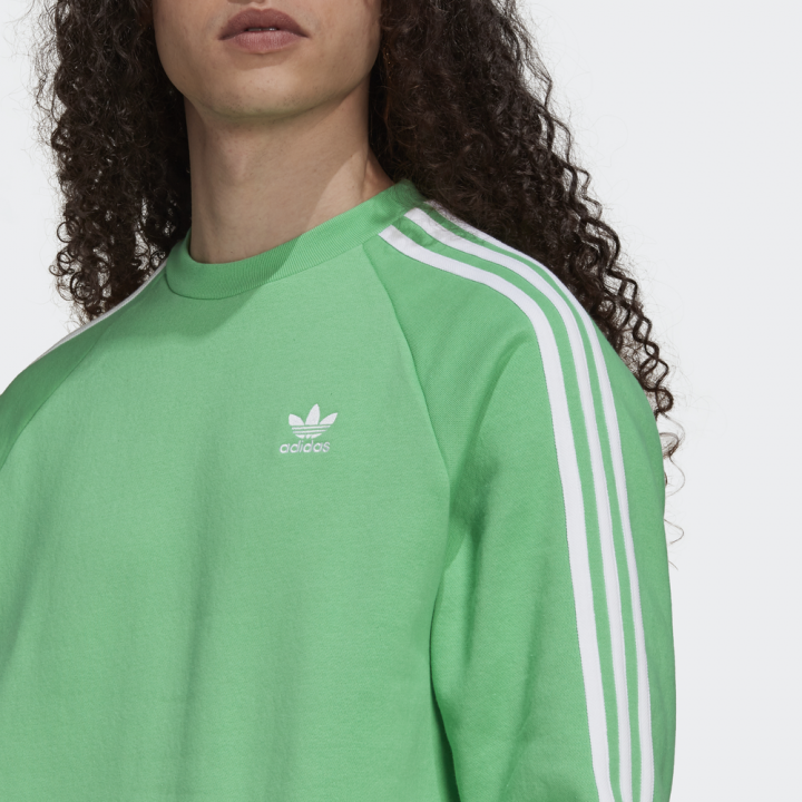 Originals mint clearance three stripe sweatshirt