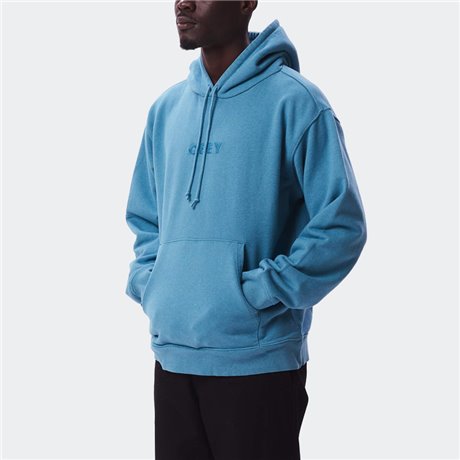 OBEY - BOLD IDEALS PULLOVER HOOD DEEP OCEAN 2