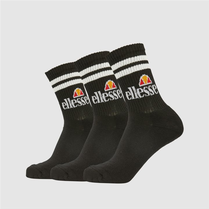 Ellesse - Pullo 3 Pack Socks Black