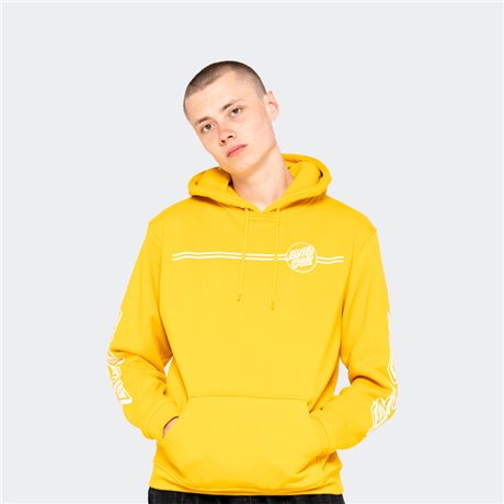Santa Cruz - Opus Dot Stripe Hood Mustard