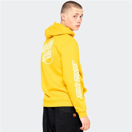 Santa Cruz - Opus Dot Stripe Hood Mustard 2