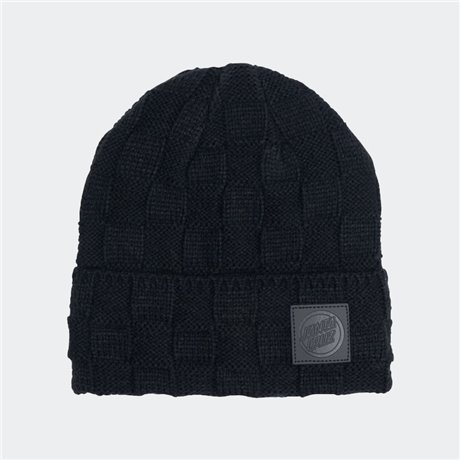 Santa Cruz - Check Out Beanie Black Check