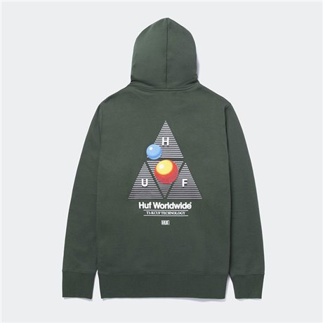 huf peaking pullover moletom com capuz