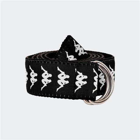 Kappa Cinturon Bandabelt Authentic BLACK WHITE 