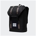 Herschel - Retreat Backpack Black Crosshatch/Peacoat