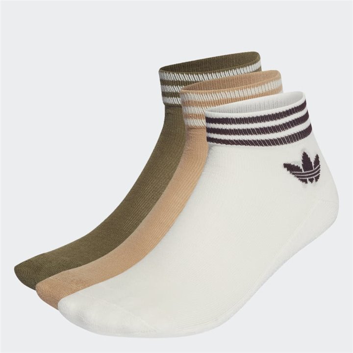 adidas Originals -  Trefoil Ankle Socks 3 Pairs