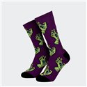 Santa Cruz - Multi Hand Socks (2 Pack) Purple & Green
